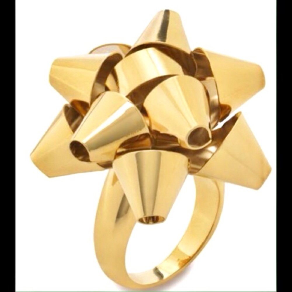 ✨RARE✨KATE SPADE 💍 Ring Large Bourgeois Bow Sz. 6